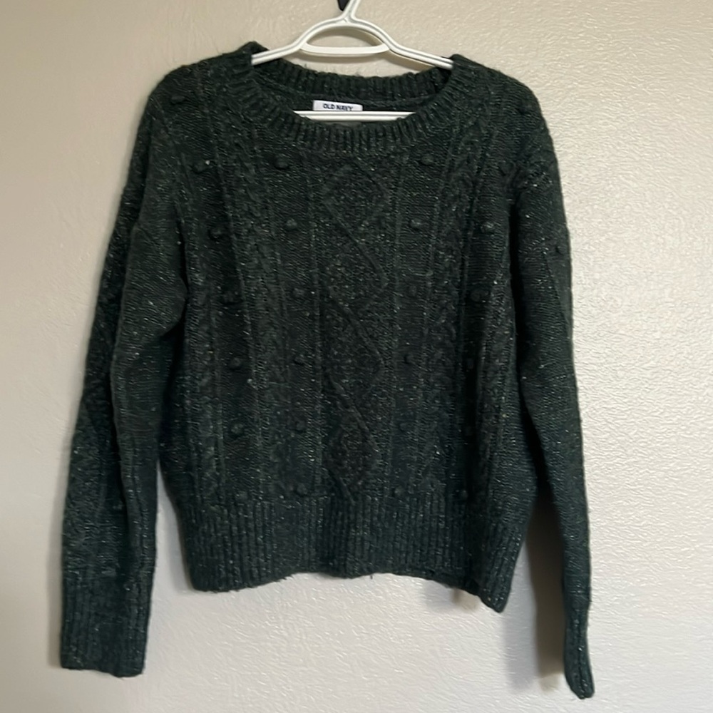 Green Old Navy Sweater